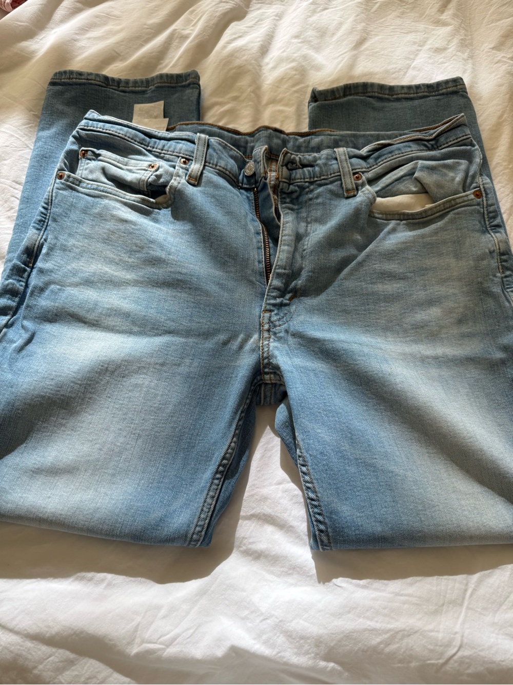 Wrangler Light Blue Men’s Jeans - Classic Stretch Denim